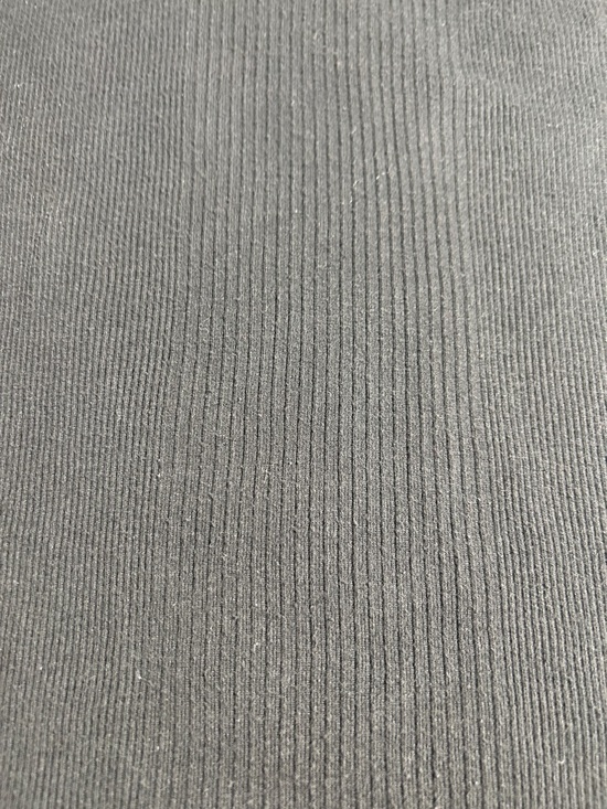 Lilu Black Long-Sleeve V-Neck Top with Contrast Stitching - Picture 3 of 9